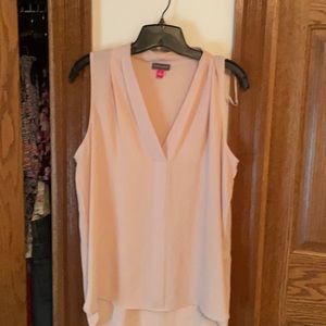 Sleeveless dusty pink Vince Camuto Blouse, Small